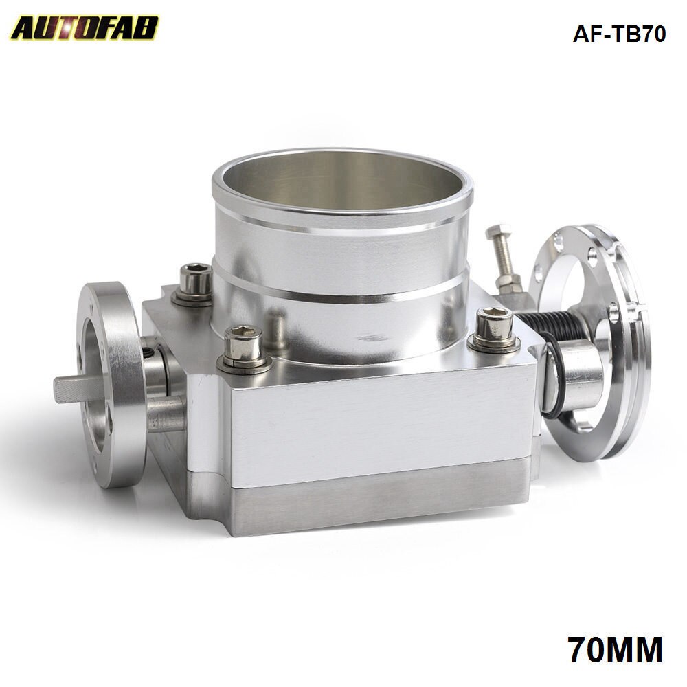 70MM Throttle Body Performance Intake Manifold Billet Aluminum High Flow AF-TB70: Default Title