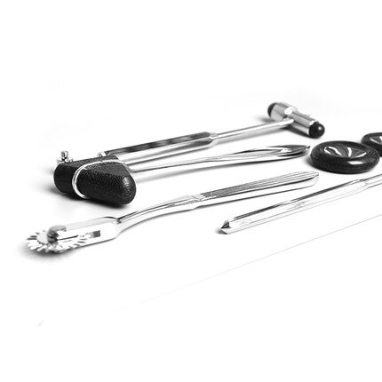 5 IN 1 Medizinische Neurologischen Hammer Set Kit Percussion Hammer Medizinische Diagnose Reflex Hammer Massage Gesundheit Pflege