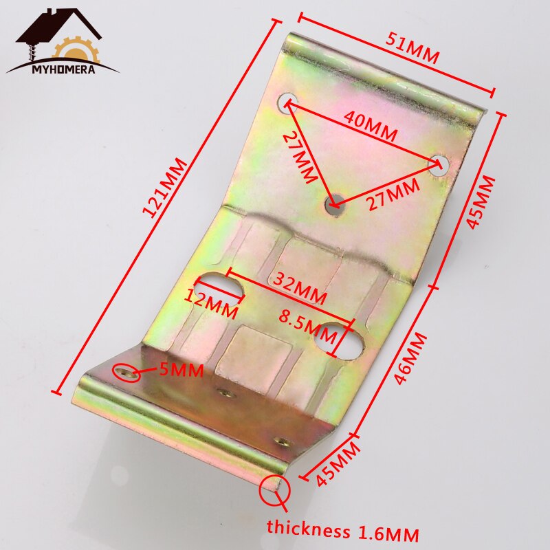 4 Pieces Corner Brackets Joint Fixed Fasteners Connector Corner Bracket Code Stand Strengthen for Shelf Chair Bed Cabinet Table