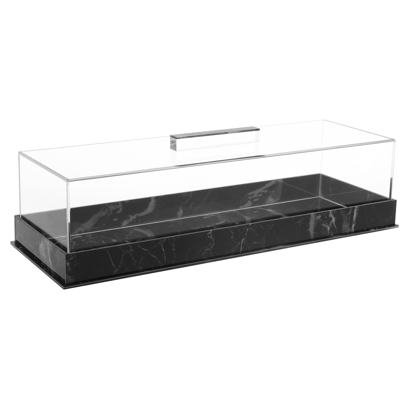 Cutie dreptunghiulară pentru ambalarea torturilor cu capac, cutie acrilică, nuntă, petrecere de ziua de naștere, tort de brioșă, recipient pentru desert, suport pentru tort, tavă: Ciocolată