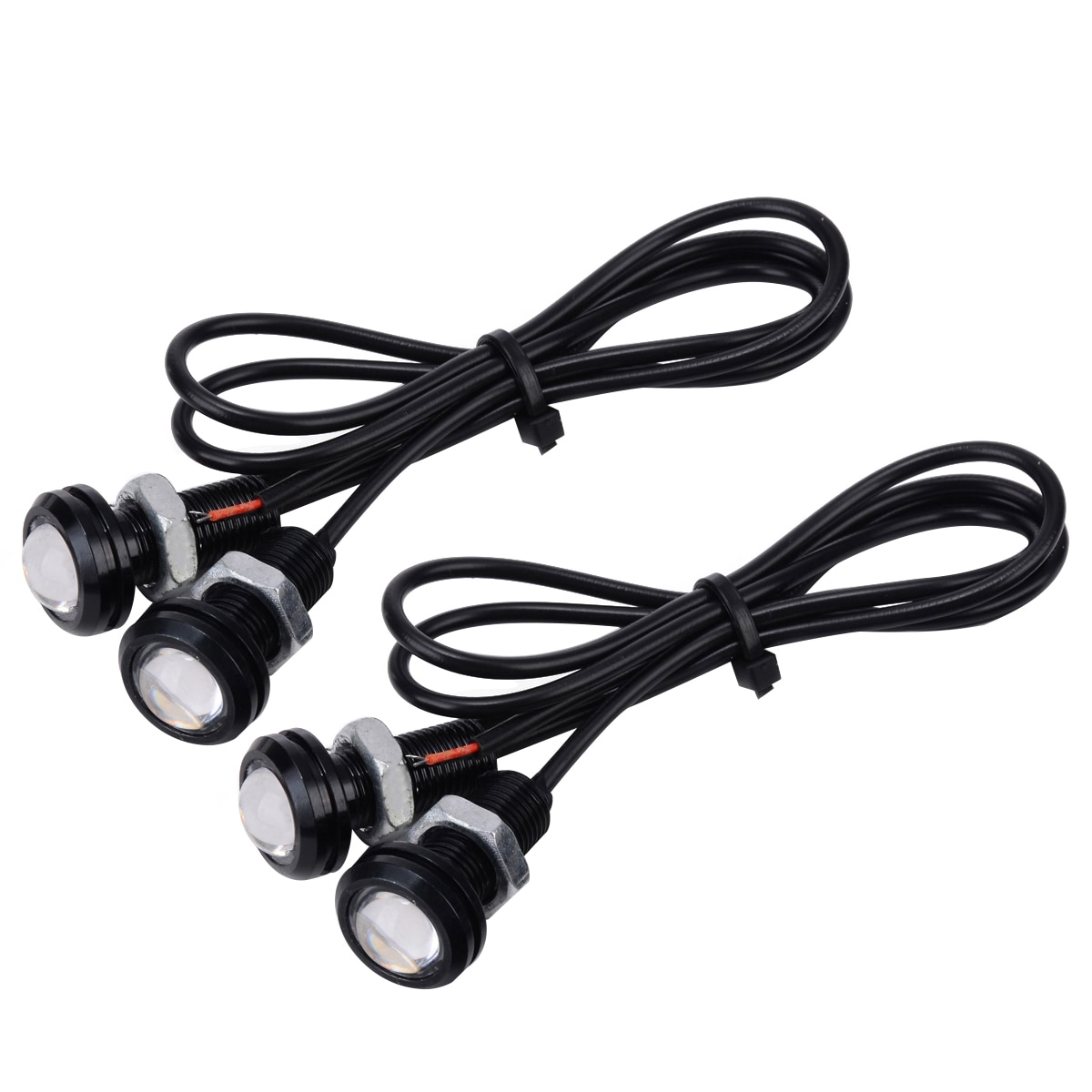 Luz LED azul para barco, 4 Uds., 12V, 10W, esparcidor de Outrigger a prueba de agua, lámpara Troll para peces marinos bajo el agua