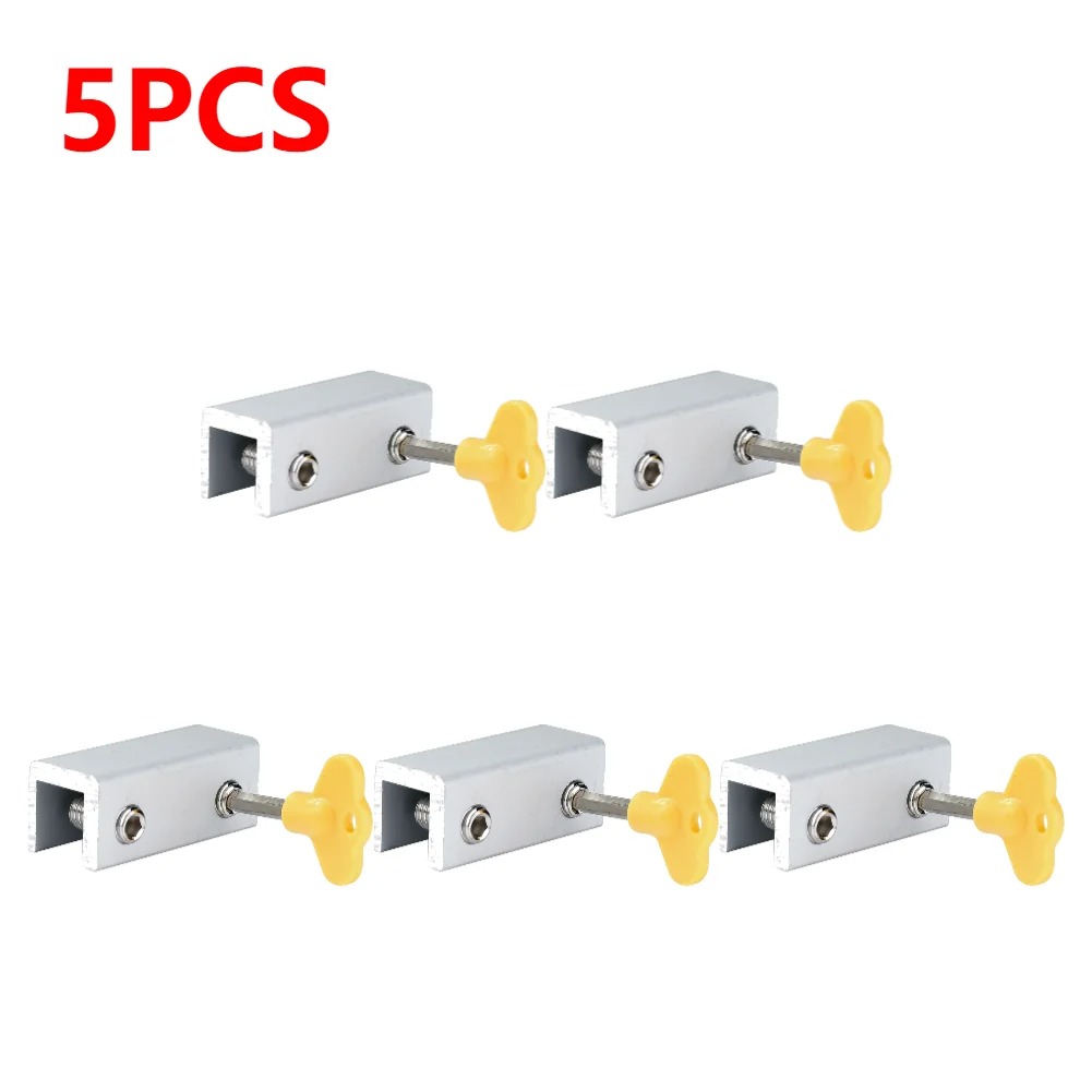 Sliding Sash Stopper Cabinet Locks Straps Doors Security Anti-theft Lock Window Sliding Door Baby Kids Child Safety Doors Lock: Red