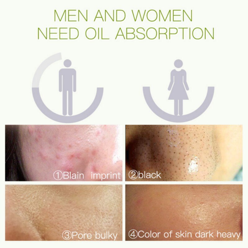 80 stks Facial Absorberend Papier Olie Absorberende Vel Gezicht Verfrissende Olie Blotting Sheets