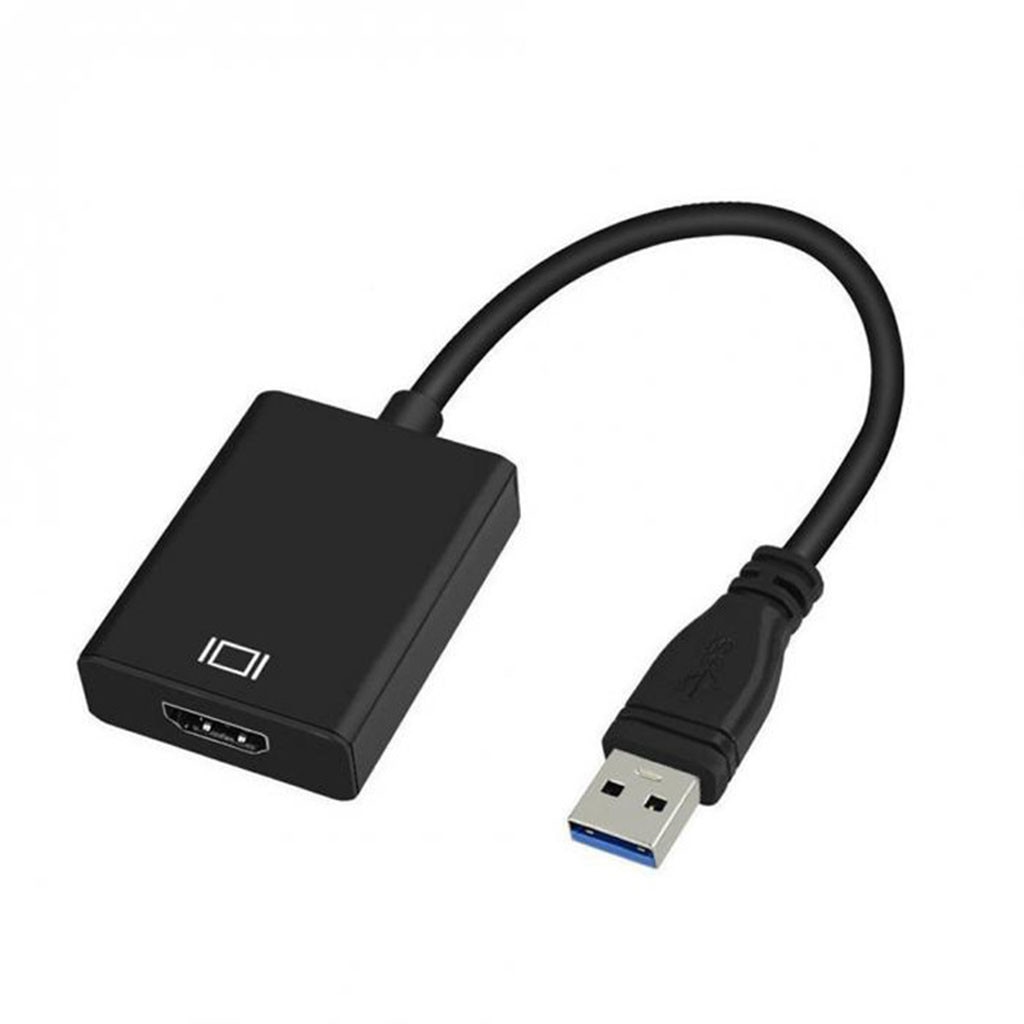USB 3.0 to HDMI Adapter - HD 1080P Converter Cable - External Graphics Card for Windows Laptops