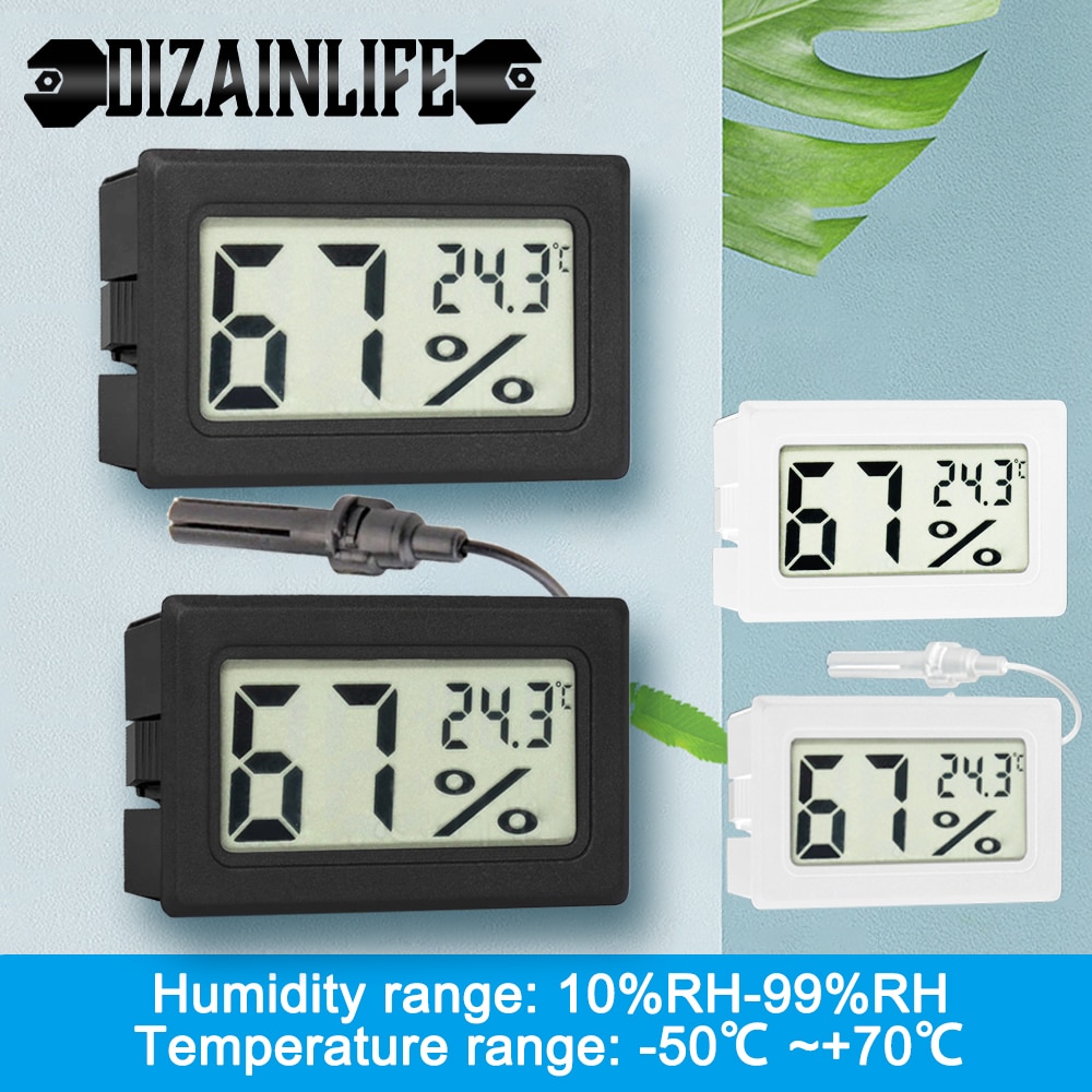 Mini LCD Digital Indoor Temperature Sensor Humidity Meter Thermometer Hygrometer Gauge