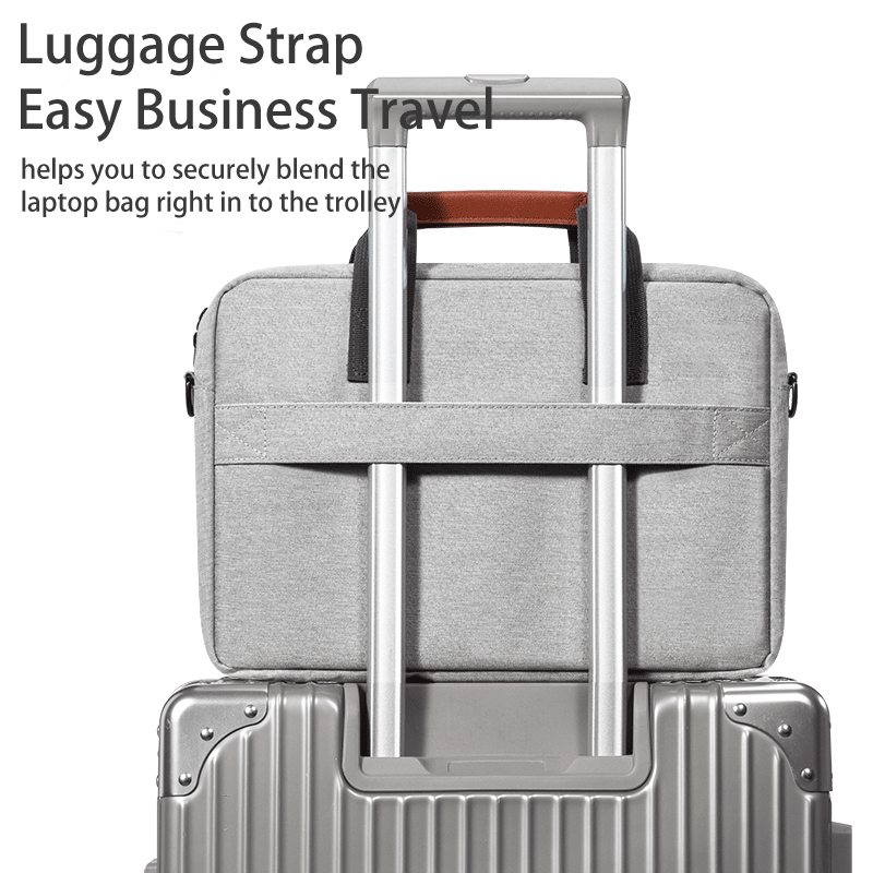 Laptoptas Zakelijke Messenger Schouder Handtas 15,6 inch voor MacBook Air 13 Pro 14 15 16 HP Dell Lenovo Asus Huawei Draagtas