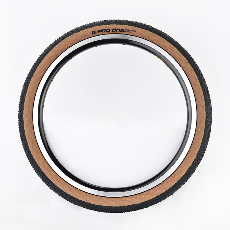 Pneu de vélo pliant G-PRO ONE 16x1.25 32-305, 1 pièce, pneu antidérapant à bord marron de 16 pouces, 305 léger pour Brompton