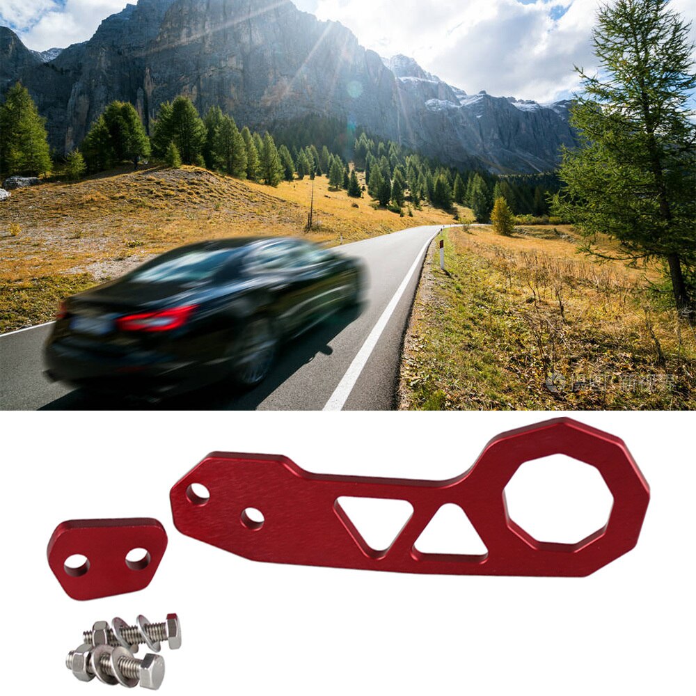 Universal Aluminum Alloy Car Auto Rear Bumper Trailer Hook Towing Tools for JDM Quick Deliver