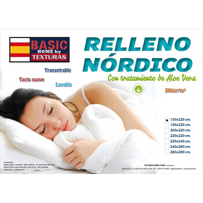 Gevulde Nordic Texturen Basics Witte Aloë Vera 300 Gr.