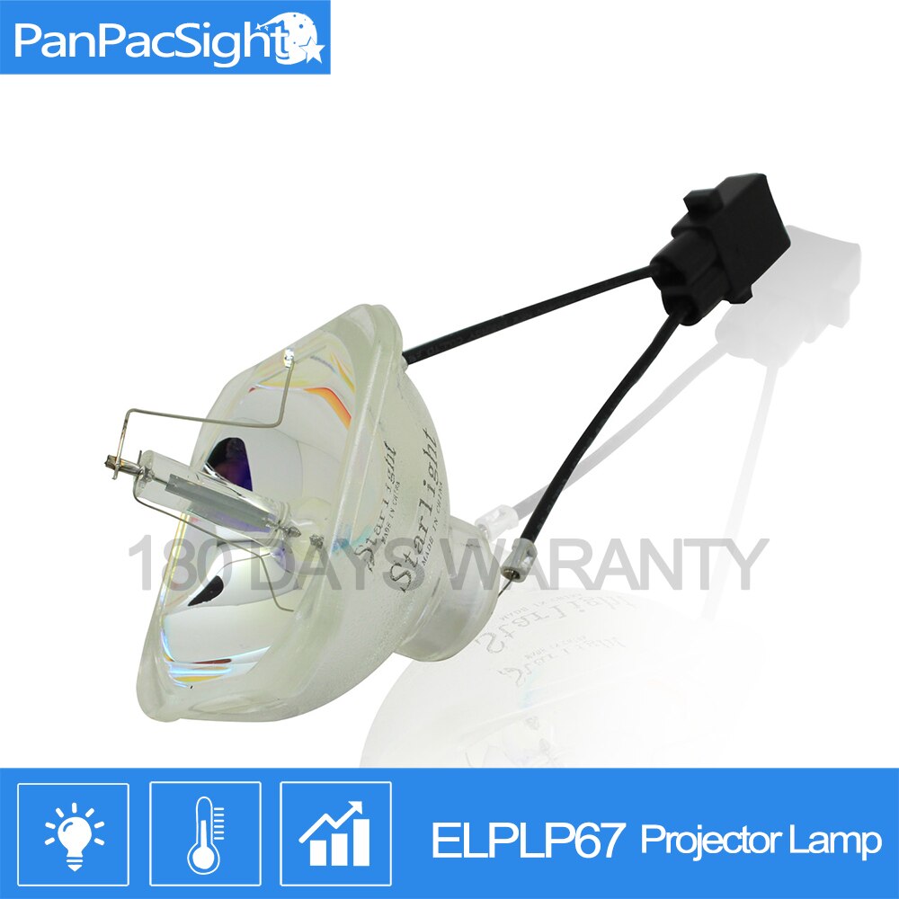 Projektor Lampe Ersatz lampe ELPLP67 für Epson EB-S02/EB-S11/EB-S12/EB-SXW11/VS320 EB-X02 EB-S02 EB-S02H EB-W02 powerlite