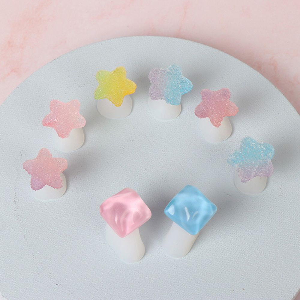 Separador de dedos de silicona suave para manicura y pedicura, separador de dedos de los pies, herramienta para el cuidado de las uñas, soporte de margaritas, accesorios, 8 unids/lote: 1