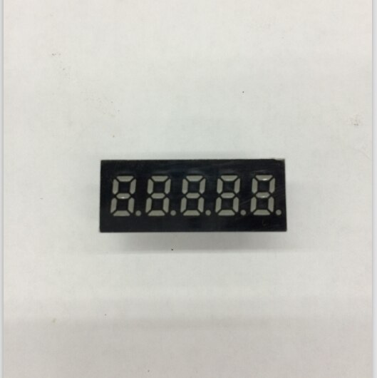 0.23inch 5digits red 7 segment led display 2531AS/2531BS