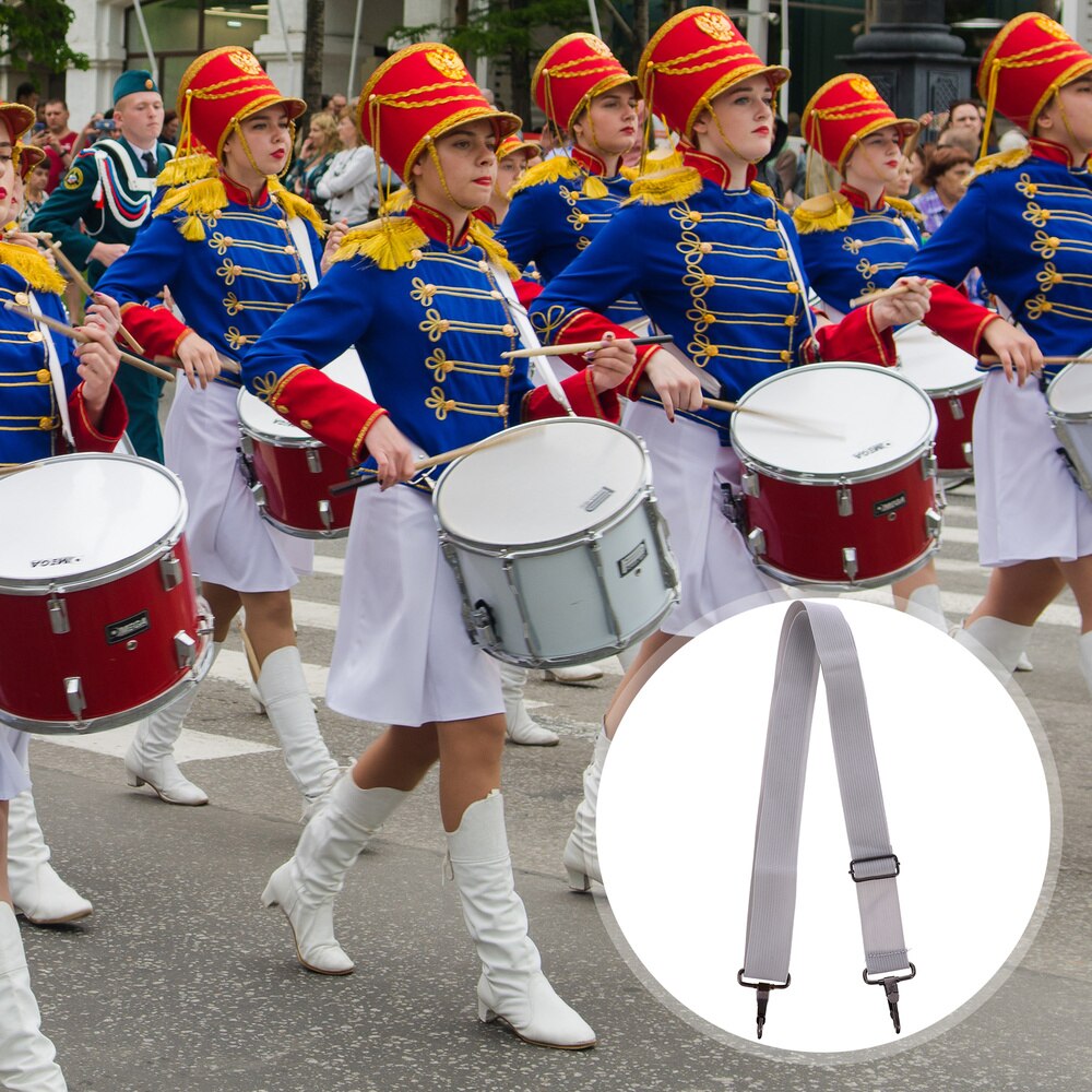 Adjustable Wide and Lengthen Marching Snare Drum Sling Strap Belt Accessories
