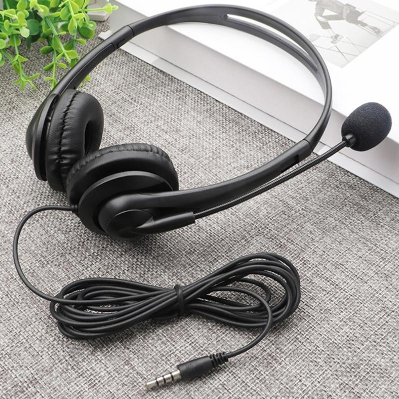 12PC Corded Headsets with 3.5mm Plug Soft Skin Friendly Comfortable Over Ear Headphones for Conferencing and Music