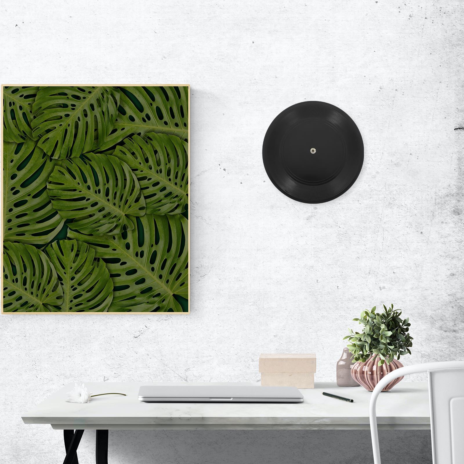 Retro Vinyl Decorationation Vinyl Record Wall Ornament Vinyl Record Wall Hanging Ornament For Bar Wall Home