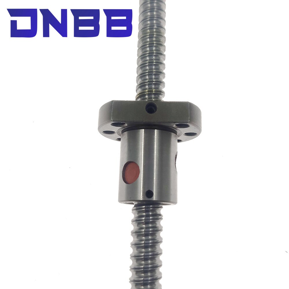 Vis à billes de précision C7 avec écrou à bille unique 150, 200, 300, 400, 450, 500, 550, 600, 700, 800, 1204mm, pièces CNC, SFU1204