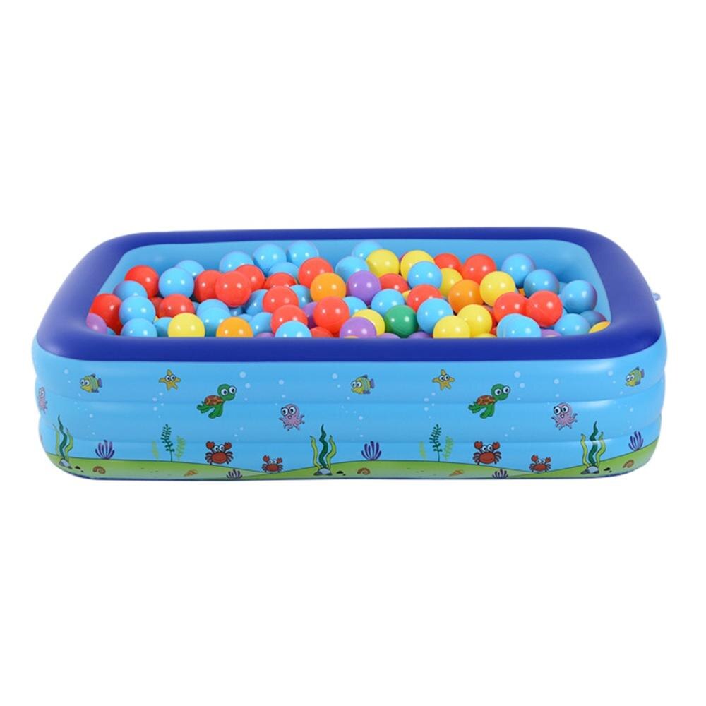 Kids inflatable Pool Children's Home Use Paddling Pool Large Size Inflatable Square Swimming Pool for baby CD