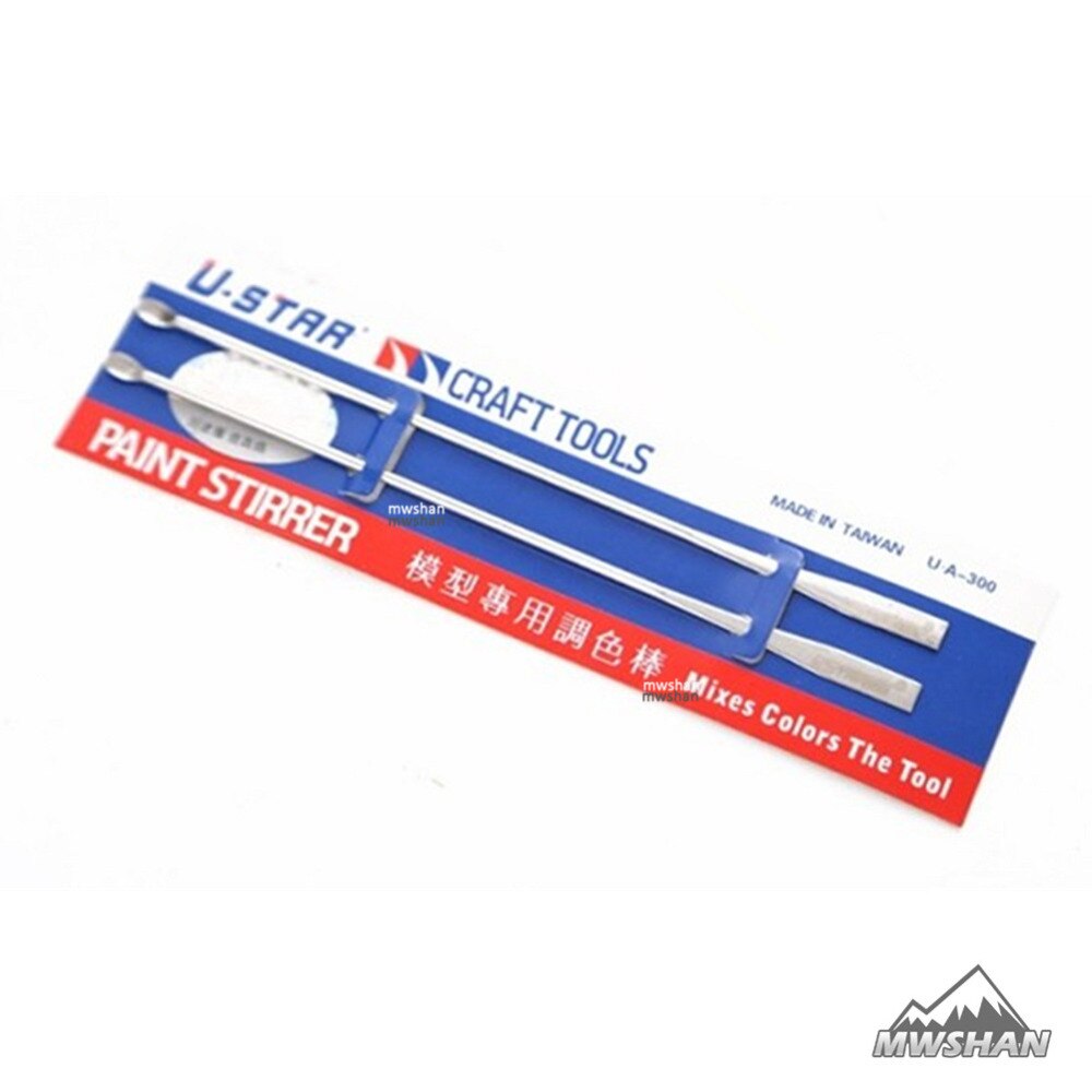 Ustar 90300 modell farbrührer farben mischen  (2 stück/set) malwerkzeuge zubehör diy