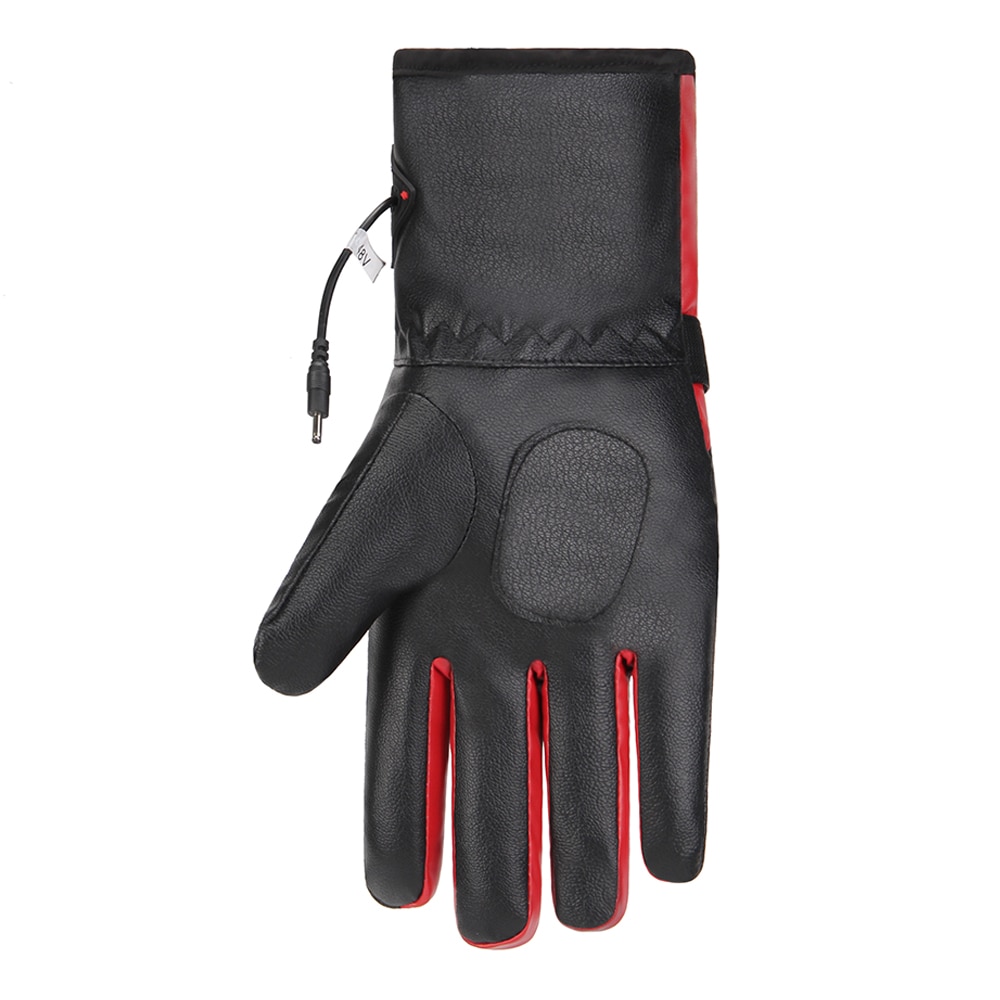 Heated Motorcycle Gloves Waterproof Heated Guantes Moto Touch Screen Battery Powered Motorbike Racing Riding Gloves Winter