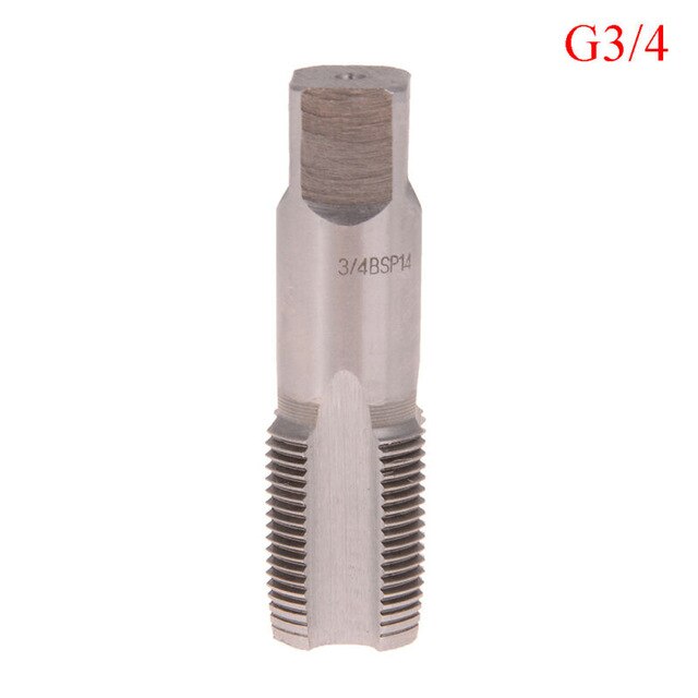 1pcs G1/8-3/4 HSS Taper Tap NPT Metal Thread Cutter Structure Concise Hand Tools: G3   4
