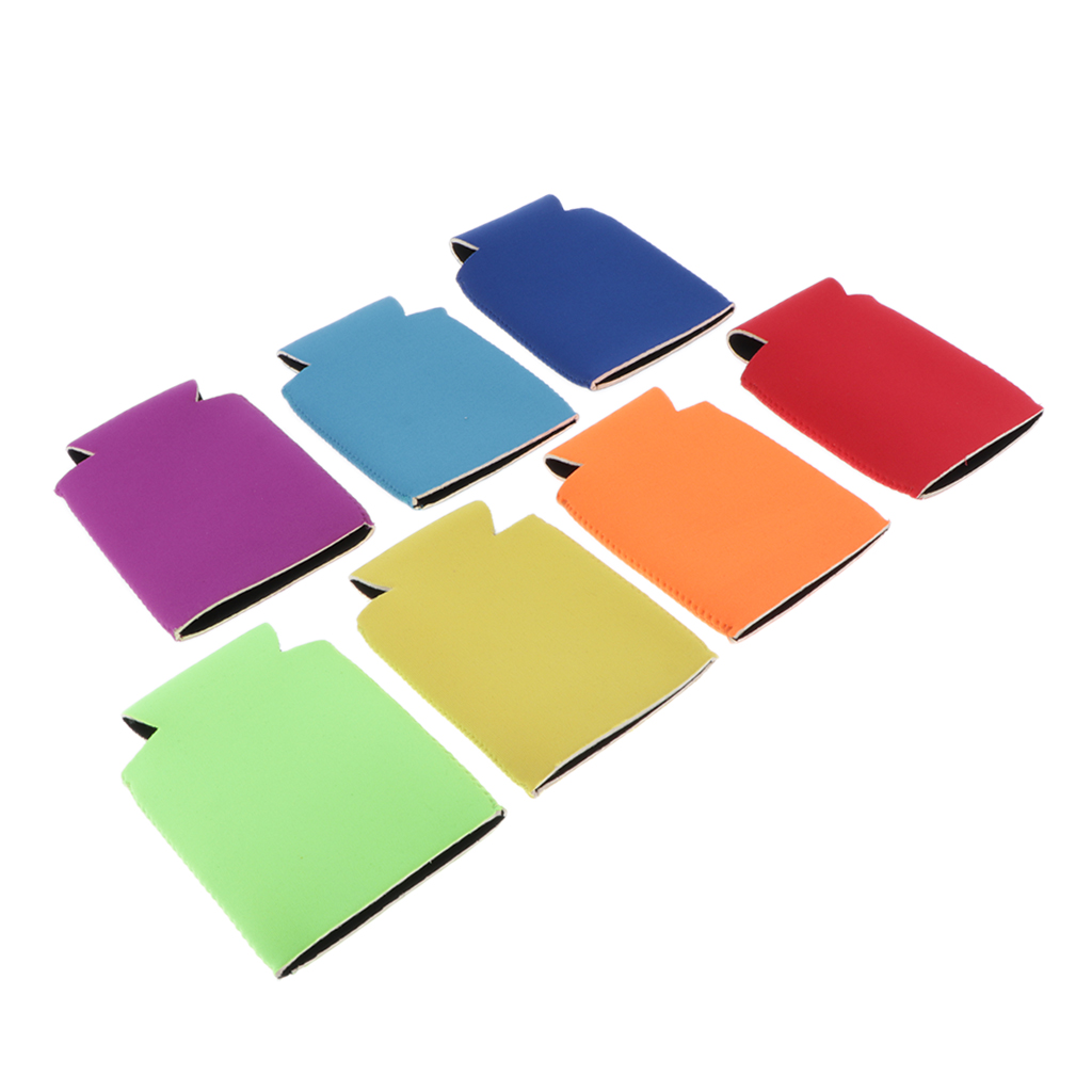 7 Sets Flessen Drankjes Beers Cooler Mouwen Neopreen Chilling Geïsoleerde Houder Case Huwelijksgeschenken Partij Gunst