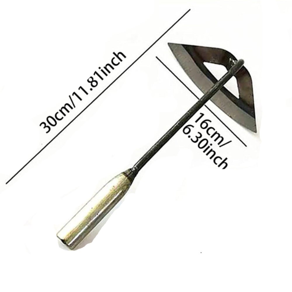 Hollow Hoe Handheld Weeding Rake Planting Vegetable Farm Garden Agriculture Tool Weeding Accessories