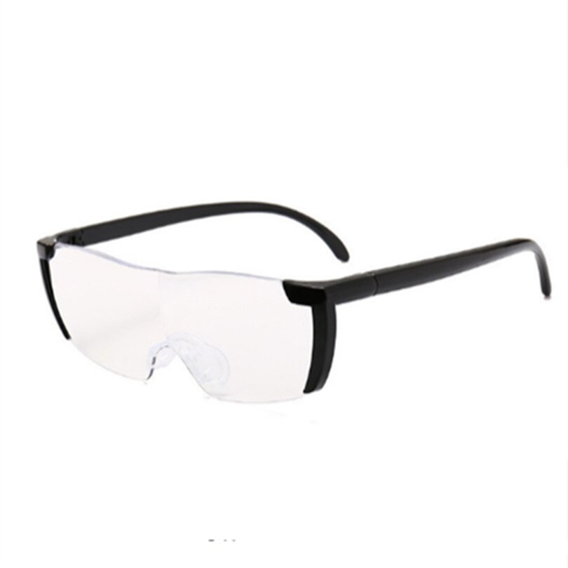 Glasses Magnifier 1.6 times Magnifying Glass Reading Glasses Big Vision 250% Magnification Presbyopic Glasses Reading Eyewear