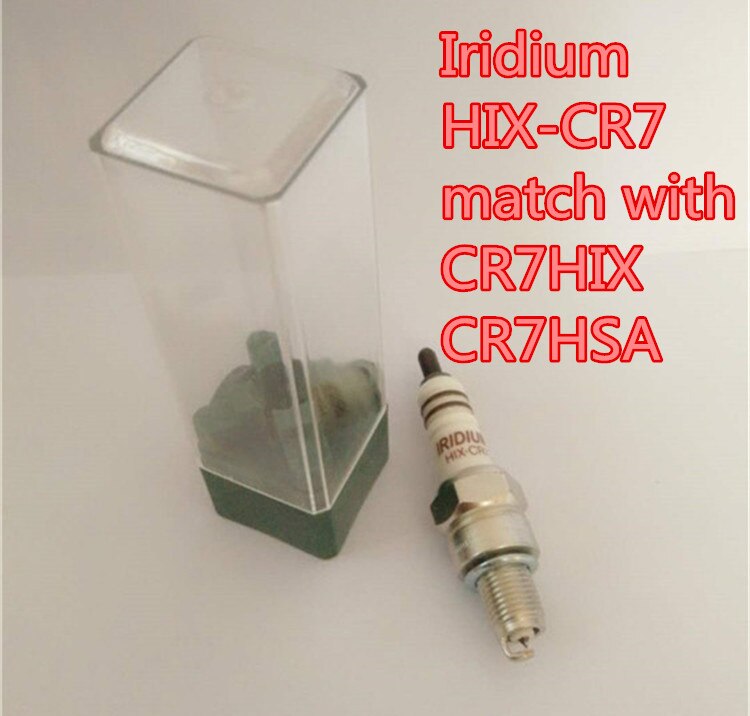 Iridium NPL bujía HIX-CR7 4 Uds para CR7HIX CR7HSA CR7HVX IUR22 U22FSR-U U22FSRU UR3AC P-RZ7HC PZ7HC A7RTC RZ7C