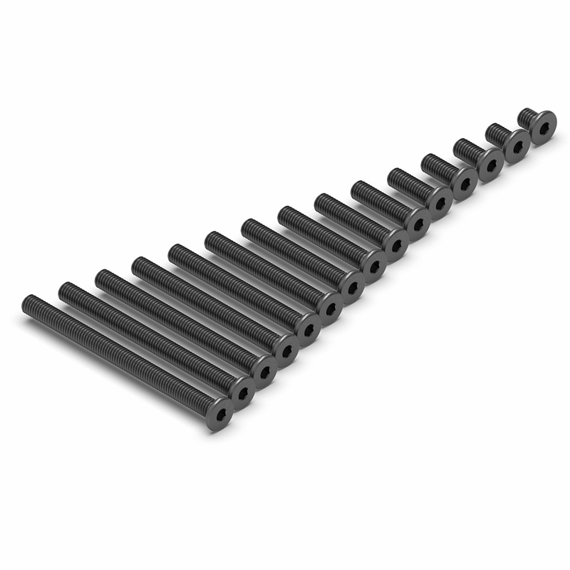 Wolf Tooth Bulloni Della Gabbia In Titanio, M5x15mm, 4 Pz