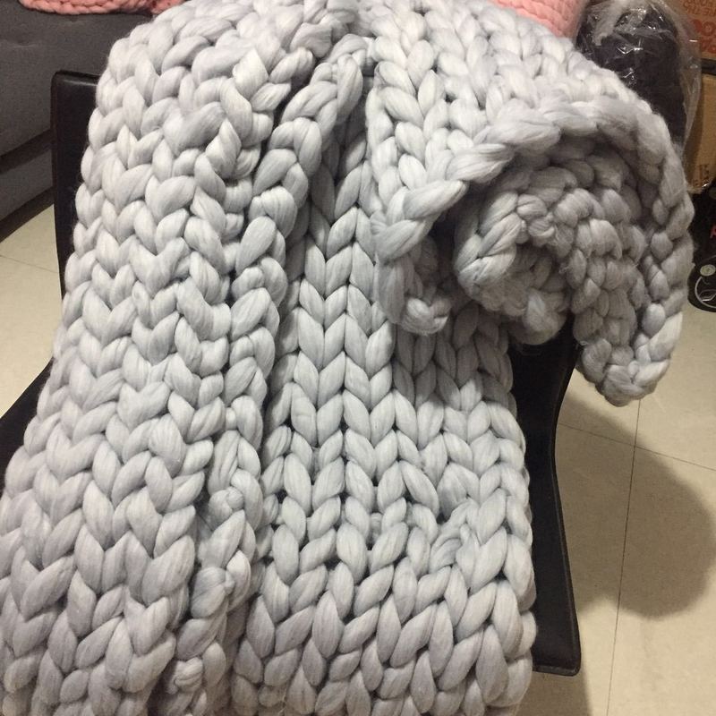 1Kg Dikke Geïmiteerd Wol Naald Dikke Wollen Draad Super Dikke 8Cm Draad Hand-Gebreide Wollen Deken