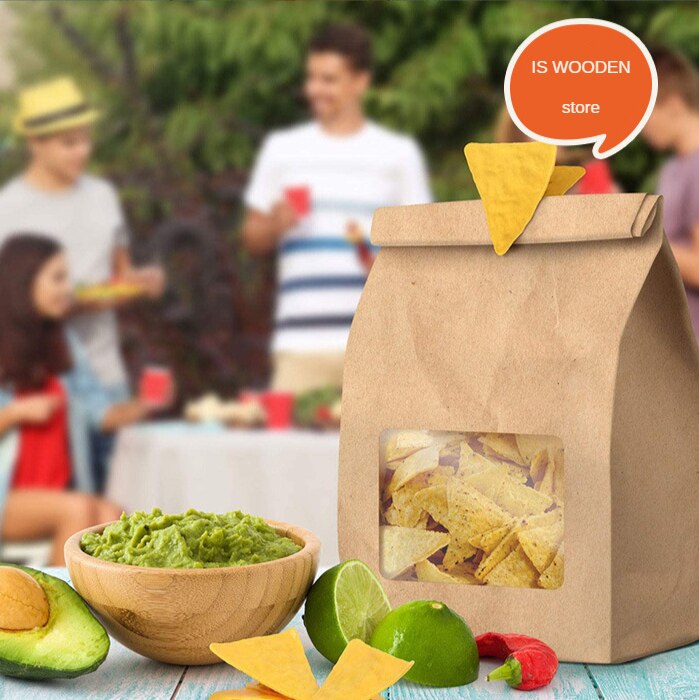 5 Pcs Plastic Snack Sealing Storage Bag Clip Sewing Positioning Clip Bill Clips Food Packaging Kitchen Essential Gadget