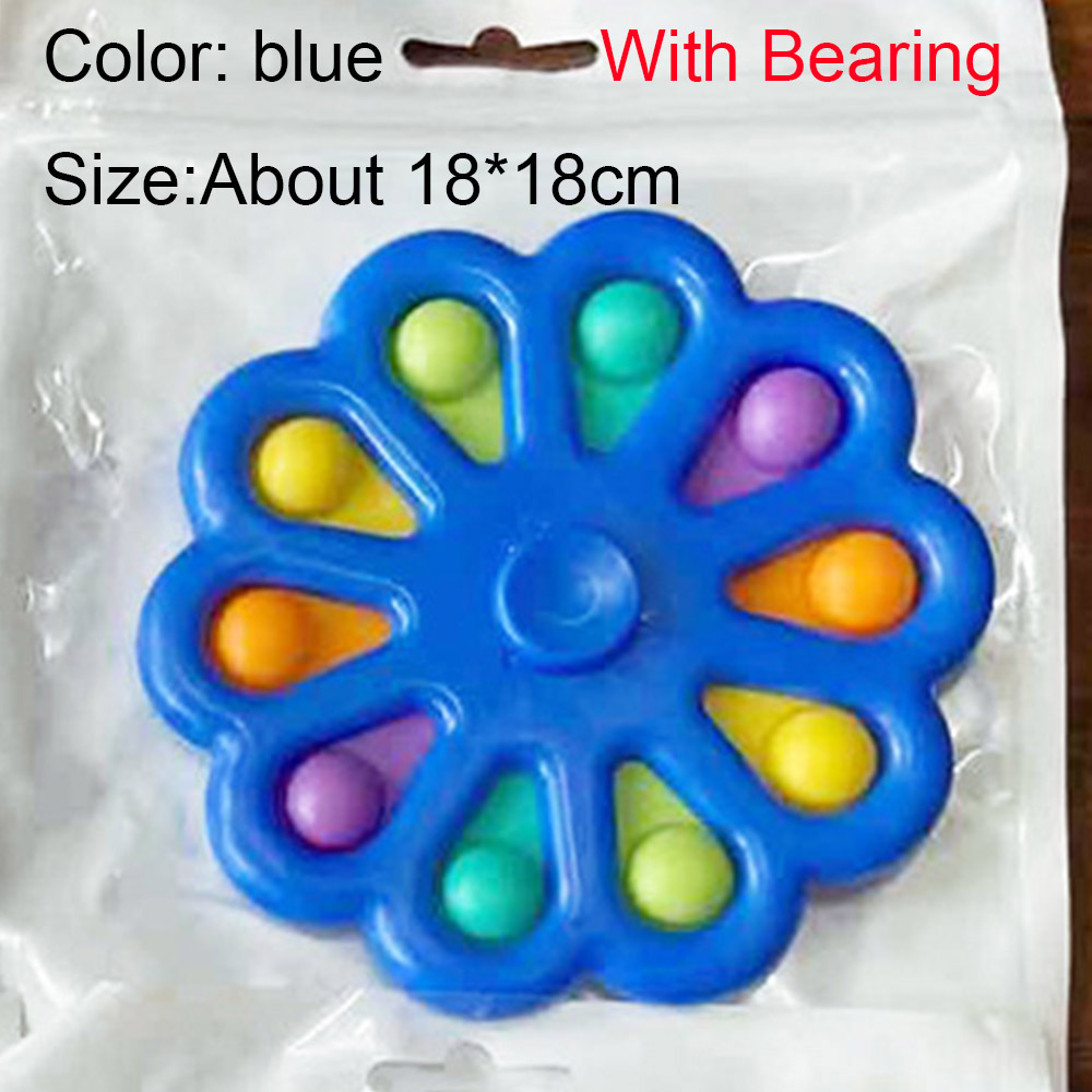 Early Educational Autism Special Need Simple Dimple Fidget Toys Pack Fit Brain Toy Stress Anti Stress Fidget Hand Spinner: 13