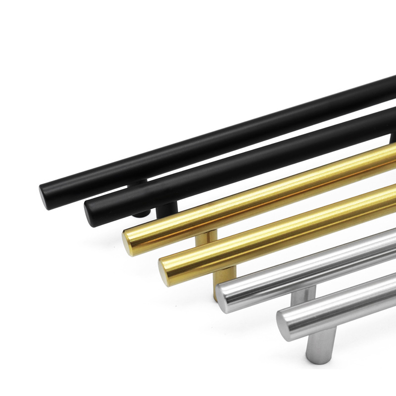 Cupboard Handle Brushed Stainless Steel Kitchen Cabinet Door Knob Kitchen Handle Furniture Drawer Pulls Bar Handle Pull Hardware