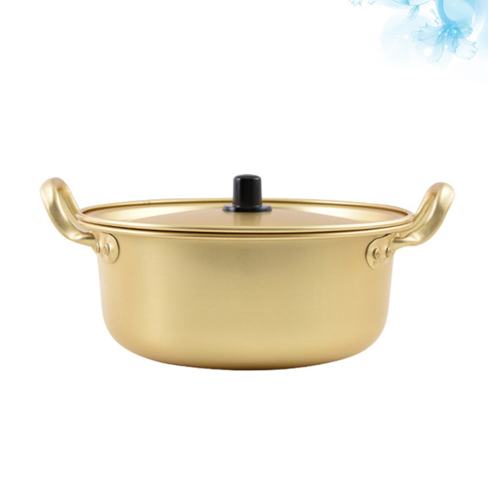 Praktische Aluminium Kookpot Multifunctionele Open Fire Verwarming Gezondheid Kookpan Instant Noodle Pot Noedels Bowls Voor Thuis keuk: Picture 1