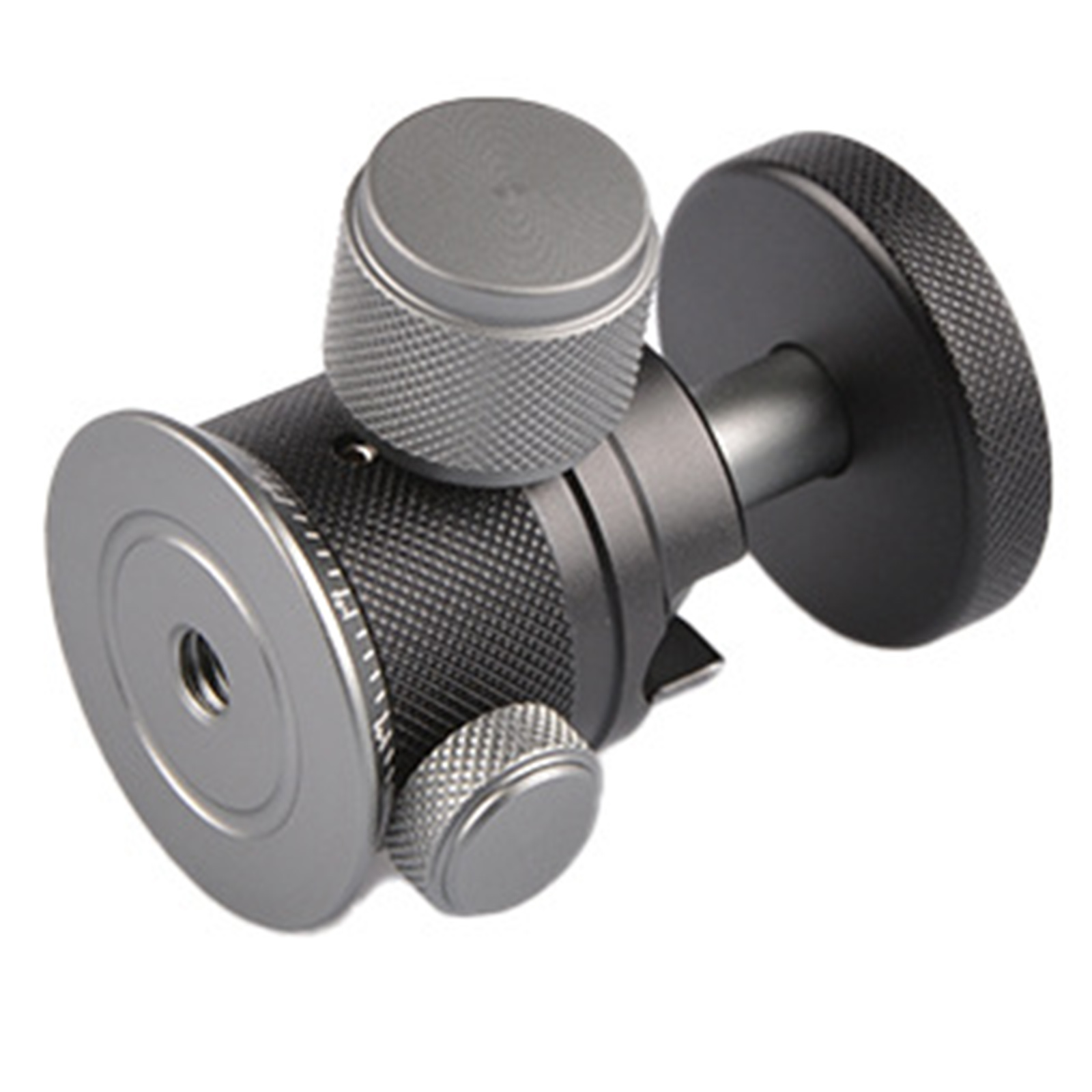 Cabeza de bola de trípode con Base escalonada, soporte de tornillo de 1/4 ", disparo panorámico para cámara DSLR sin Espejo, montaje de trípode