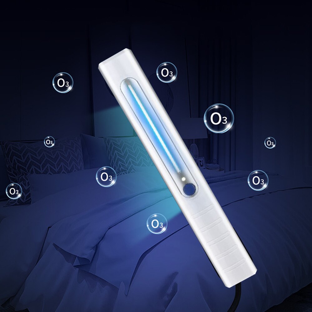 LED UV Germicidal Lamp Portable Handheld Sterilizing Rod Disinfection Stick Lamp