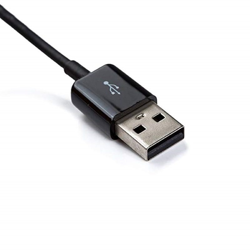 Czarny 1 M USB kabel robić ładowarki dane synchronizacja robić Samsung galaktyka tablet 2 7.0 "plus 7.7" 8.9 "10.1" 10.1 v P1000 P7300 P7500 N5100 N8000