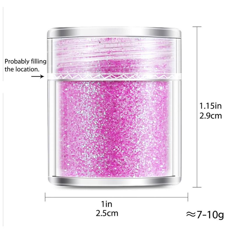 12 couleurs mélangées maquillage holographique grosses paillettes visage corps yeux cheveux ongles résine époxy Festival gros hexagones paillettes