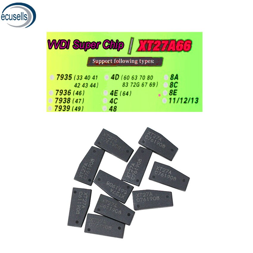 10 Pcs, xhorse Vvdi Super Chip Transponder Voor ID46/40/43/4D/8C/8A/T3/47/41/42/45/ID46 Voor VVDI2 Vvdi Key Tool /Mini Key Tool
