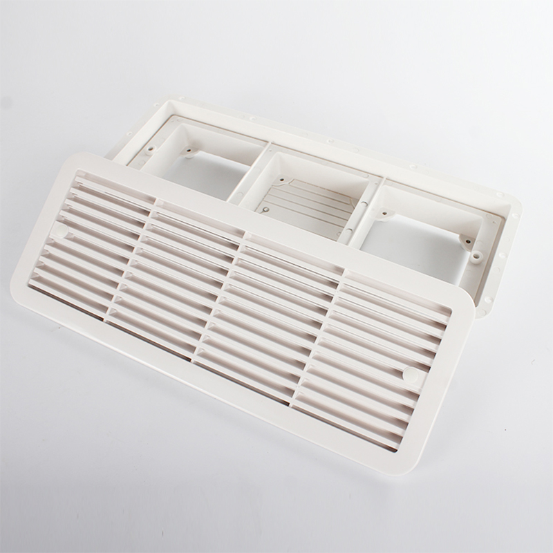 TYTXRV RV Accessoires RV Caravan Afzuigventilator Cover Muur Exterieur Vent Cover Air Louvre Roosters: Default Title