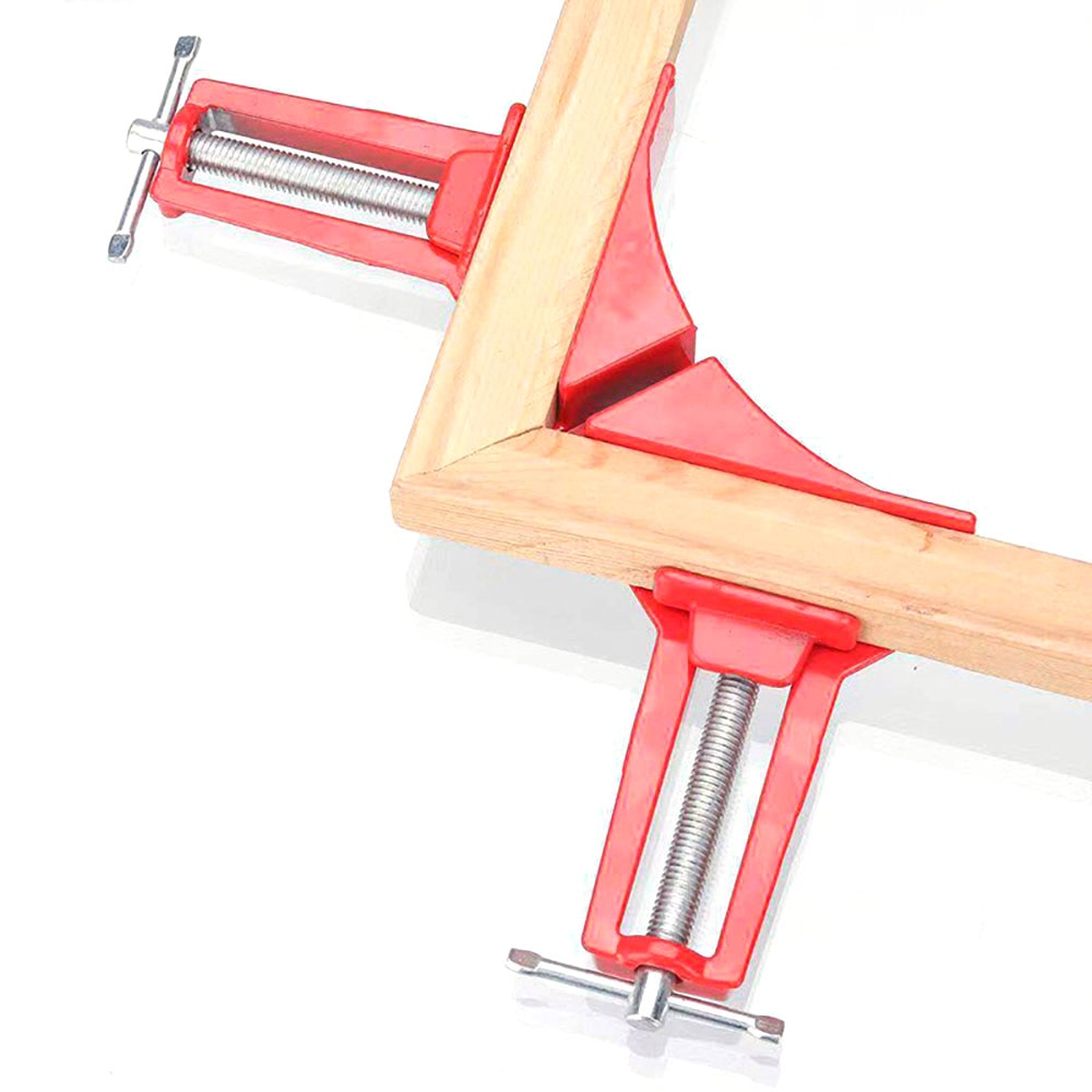 Hoekklemmen voor Houtwerk Set van 4, Hoekklem 1 stks 90 Graden Haakse Klem Bevestiging Clips Fotolijst Hoek Klem Houtbewerking Hoek Clip Positionering DIY Armatuur Tool Hout Hoek Klemmen