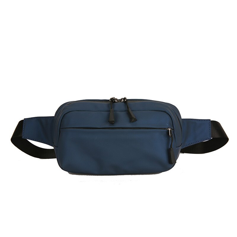 Läuft Tasche Schulter Tasche Bote Tasche Massenger Tasche Brust Tasche Bergsteigen Sport Tasche: blau