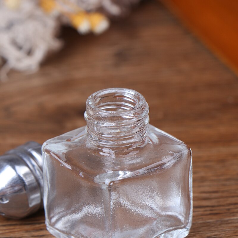 2pcs/set Doll House Miniature 1:12 Accessories glass seasoning bottle Jar Set DIY