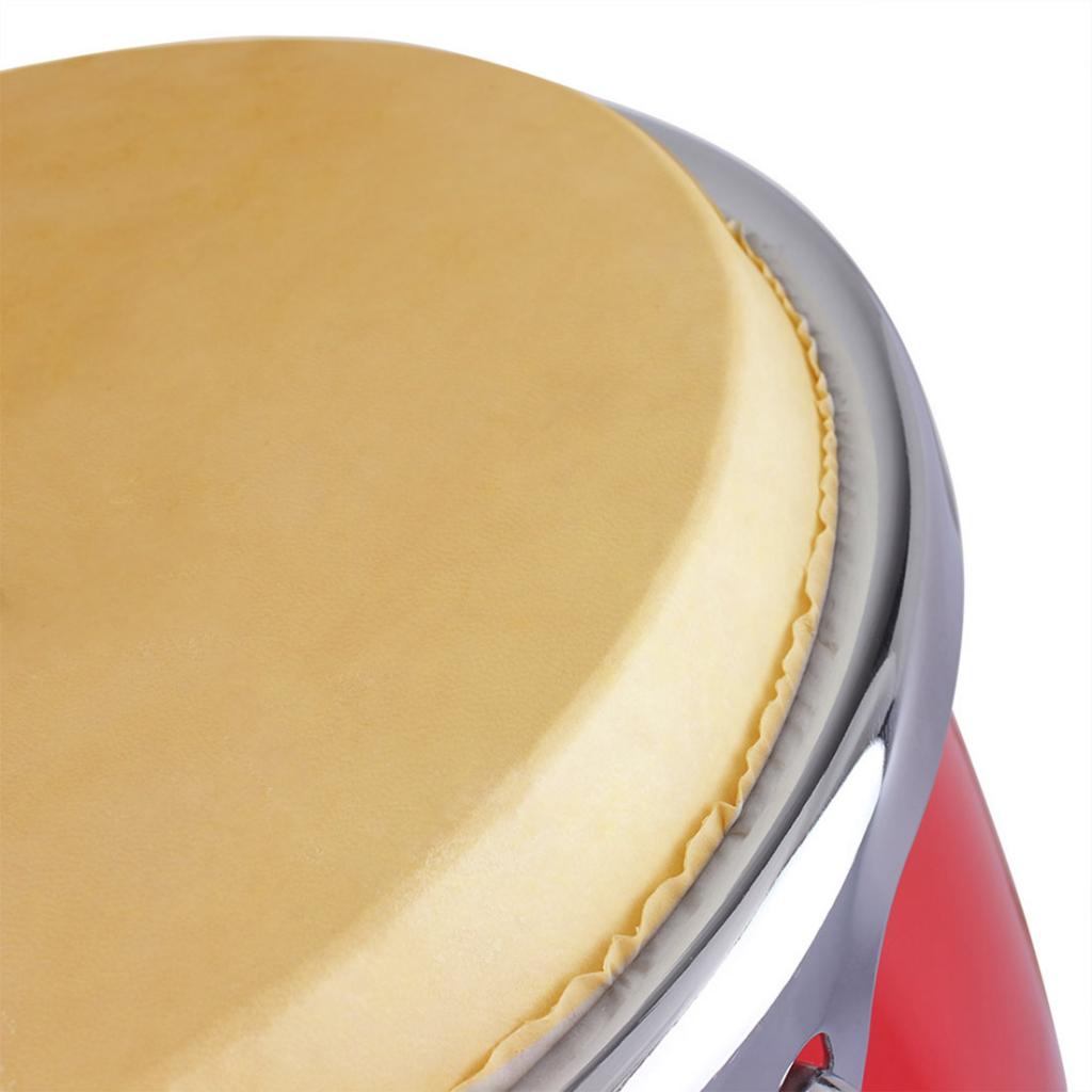 SDFEGHT Djembe Drum Muziekinstrument Afrikaanse Drum, Mahonie Geit Huid