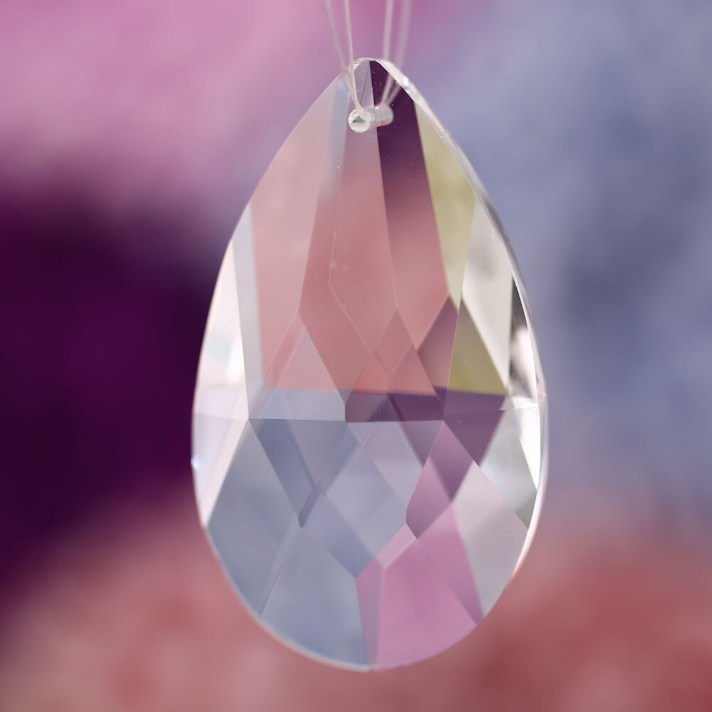 Clear Crystal Water Hanger Voor Bruiloft Kroonluchter Lamp Vintage