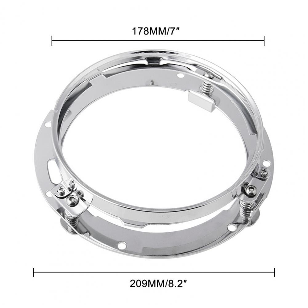 Motorfiets 7 Inch Ronde Koplamp Montagebeugel Houder Motor Accessoires Koplamp Montage Beugel Aluminium