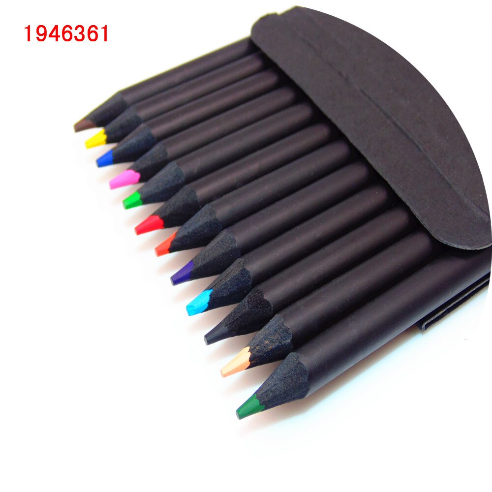 12 stks/set kleur potlood set Houten Schilderen Kleurrijke Potloden voor School student kunstenaar tekening verf niet-giftig levert