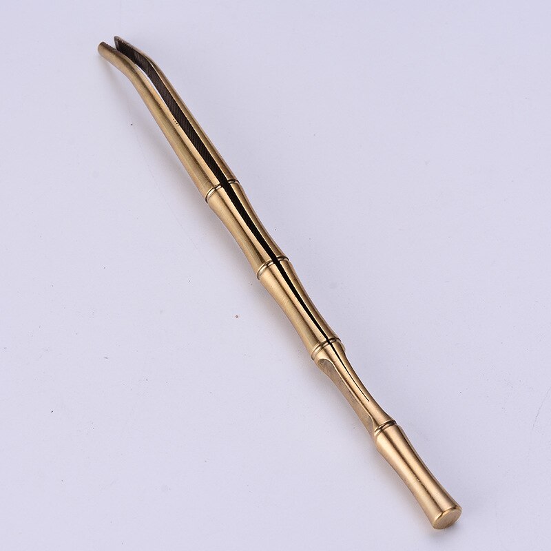 High-Grade Pure Copper Tea Clip Tea Needles Cutters Tweezer Tools Tea Clip Chinese Kung Fu Tea Teaware Kitchen Accessories: Color1