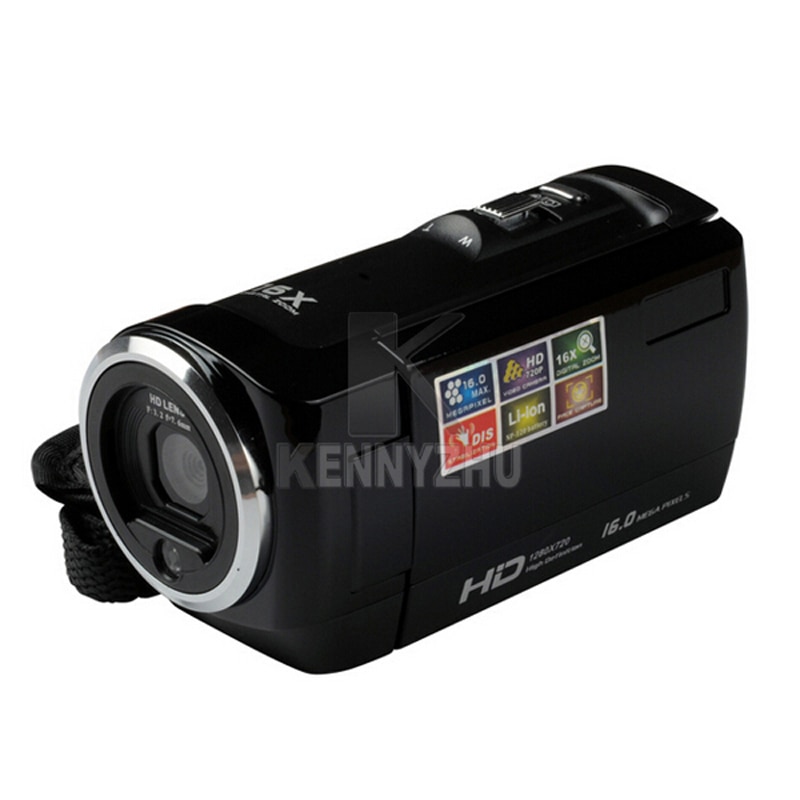 Camcorder CMOS 16MP 2.7" TFT LCD Video Camera 16X Digital Zoom Shockproof DV HD 720P Recorder DVR Red Black