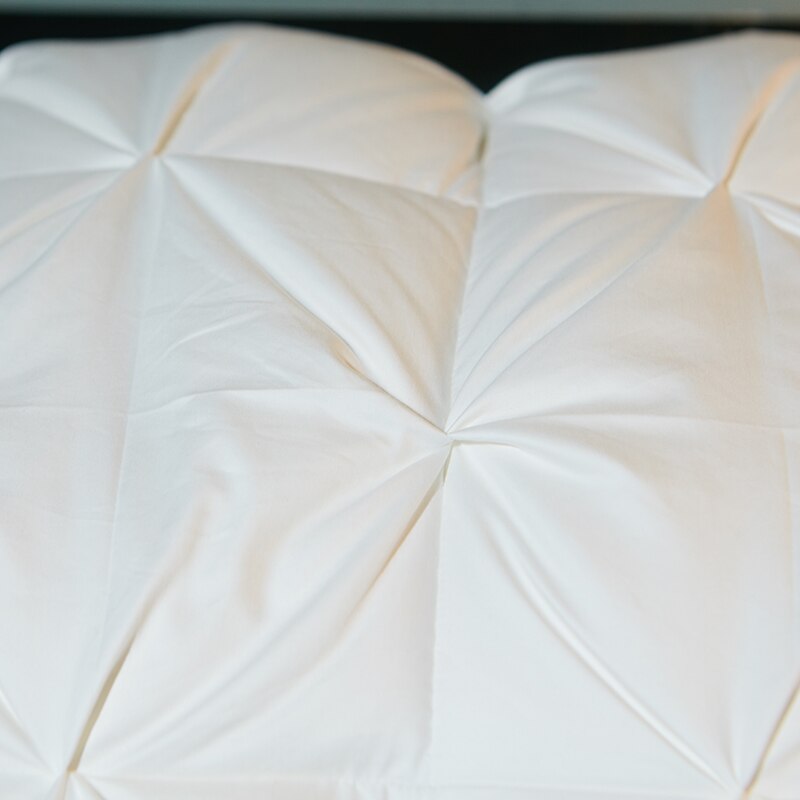 48*74 cm 3D estilo retângulo de luxo ganso branco/travesseiros da cama para baixo-prova de penas de pato para baixo algodão shell frete grátis #/